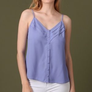 V-NECK BUTTON DOWN CAMI [WT4632 ]